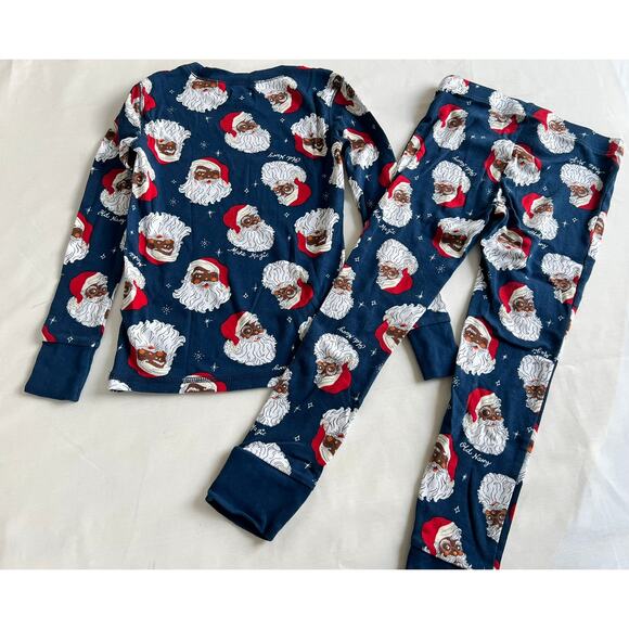 Old Navy Christmas Santa PJS size 6 Small unisex - Picture 2 of 6